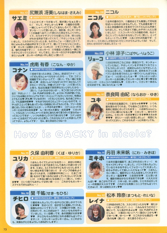 Nicola Nicola 04年4月号别册 Gacky Book 写真集jpg 158mb ガッキー 新垣結衣